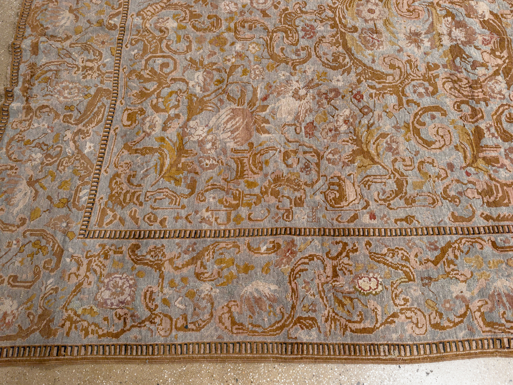 Antique Caucasian Karabagh Long and Narrow Carpet, No.31259 - Gss