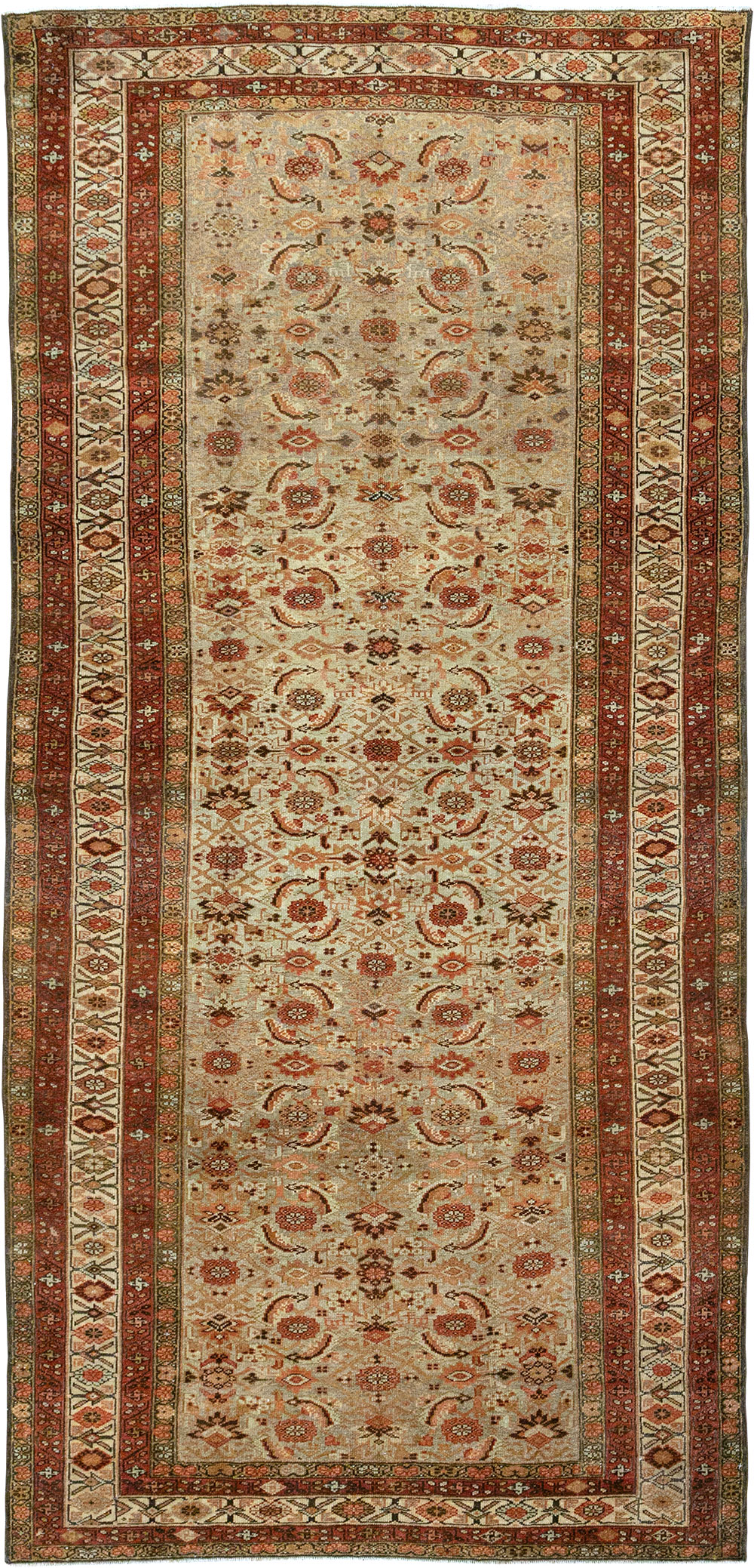Antique Persian Kurdish Accent Rug, No.31261 - Gss