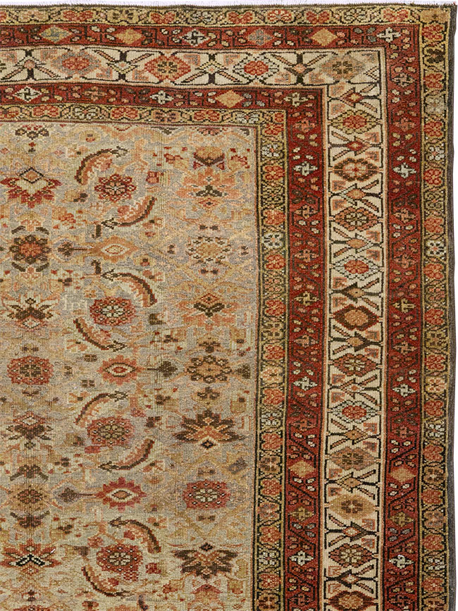 Antique Persian Kurdish Accent Rug, No.31261 - Gss