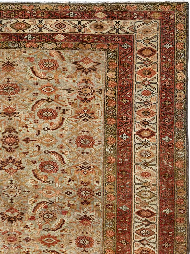 Antique Persian Kurdish Accent Rug, No.31261 - Gss