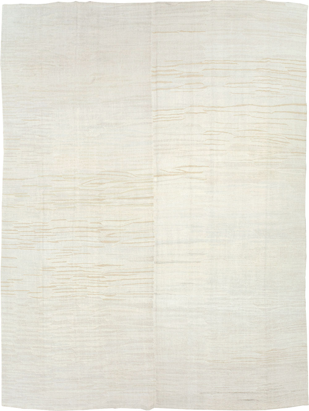 Vintage Turkish Flatweave Kilim Oversize Carpet, No.31267 - Gss