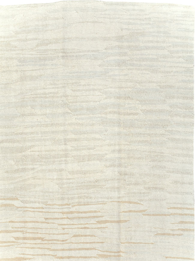 Vintage Turkish Flatweave Kilim Oversize Carpet, No.31267 - Gss