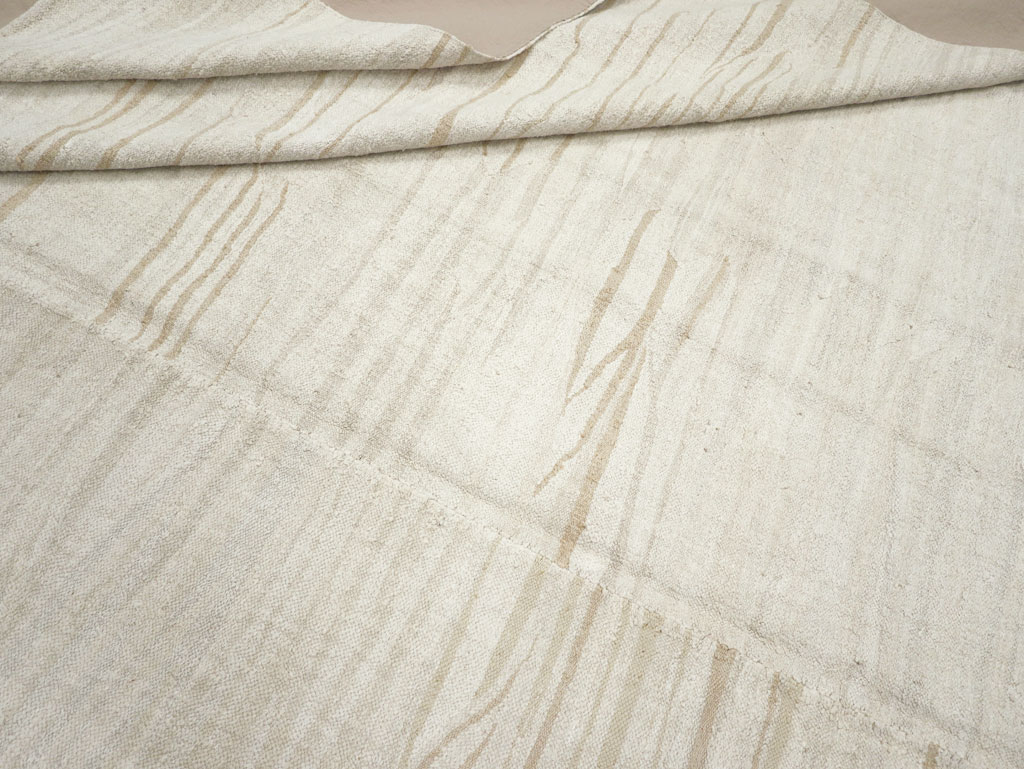 Vintage Turkish Flatweave Kilim Oversize Carpet, No.31267 - Gss