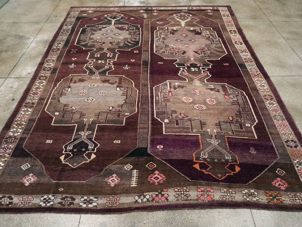Vintage Turkish Anatolian Large Room Size Carpet, No.31269 - Gss