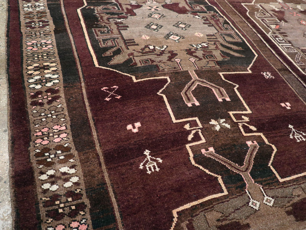 Vintage Turkish Anatolian Large Room Size Carpet, No.31269 - Gss