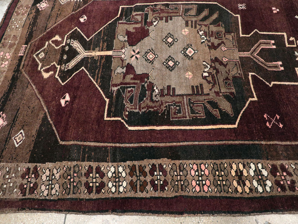 Vintage Turkish Anatolian Large Room Size Carpet, No.31269 - Gss