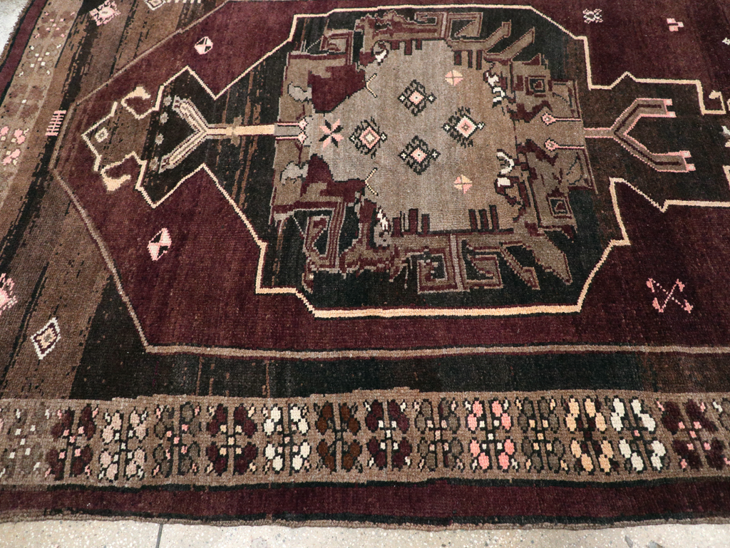Vintage Turkish Anatolian Large Room Size Carpet, No.31269 - Gss