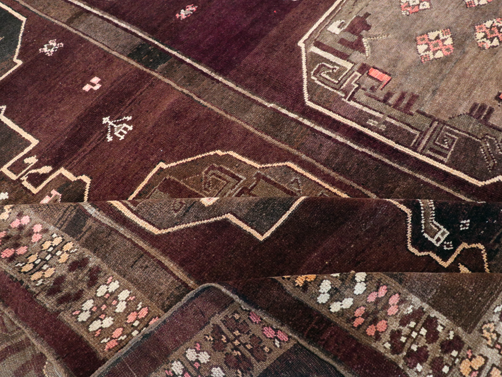 Vintage Turkish Anatolian Large Room Size Carpet, No.31269 - Gss