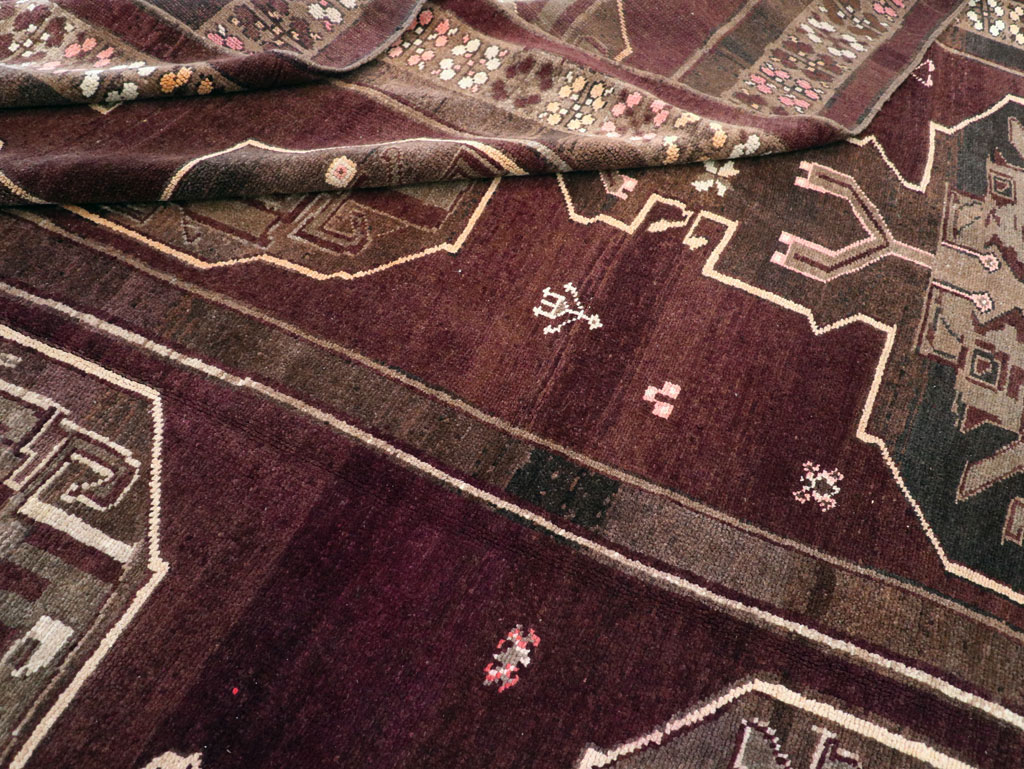 Vintage Turkish Anatolian Large Room Size Carpet, No.31269 - Gss