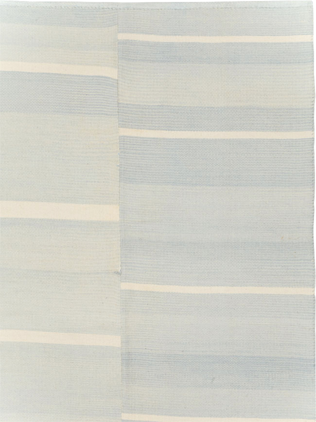 Contemporary Turkish Flatweave Kilim Room Size Carpet, No.31277 - Gss