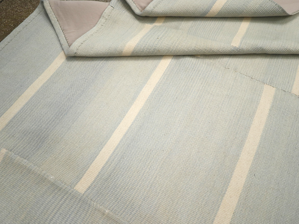 Contemporary Turkish Flatweave Kilim Room Size Carpet, No.31277 - Gss