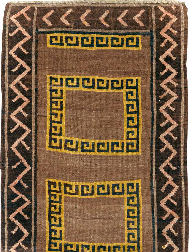 Vintage Turkish Anatolian Tribal Runner, No.31280 - Gss