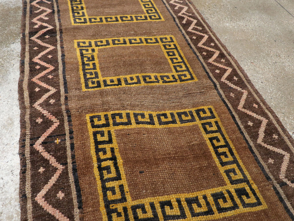 Vintage Turkish Anatolian Tribal Runner, No.31280 - Gss