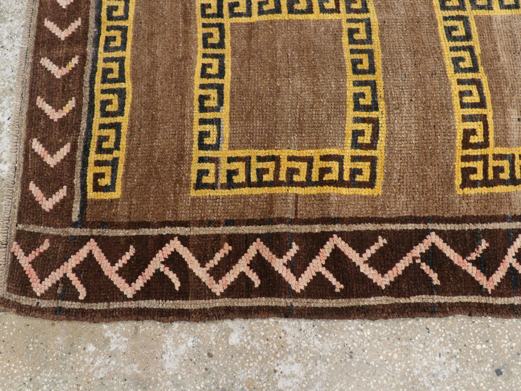 Vintage Turkish Anatolian Tribal Runner, No.31280 - Gss