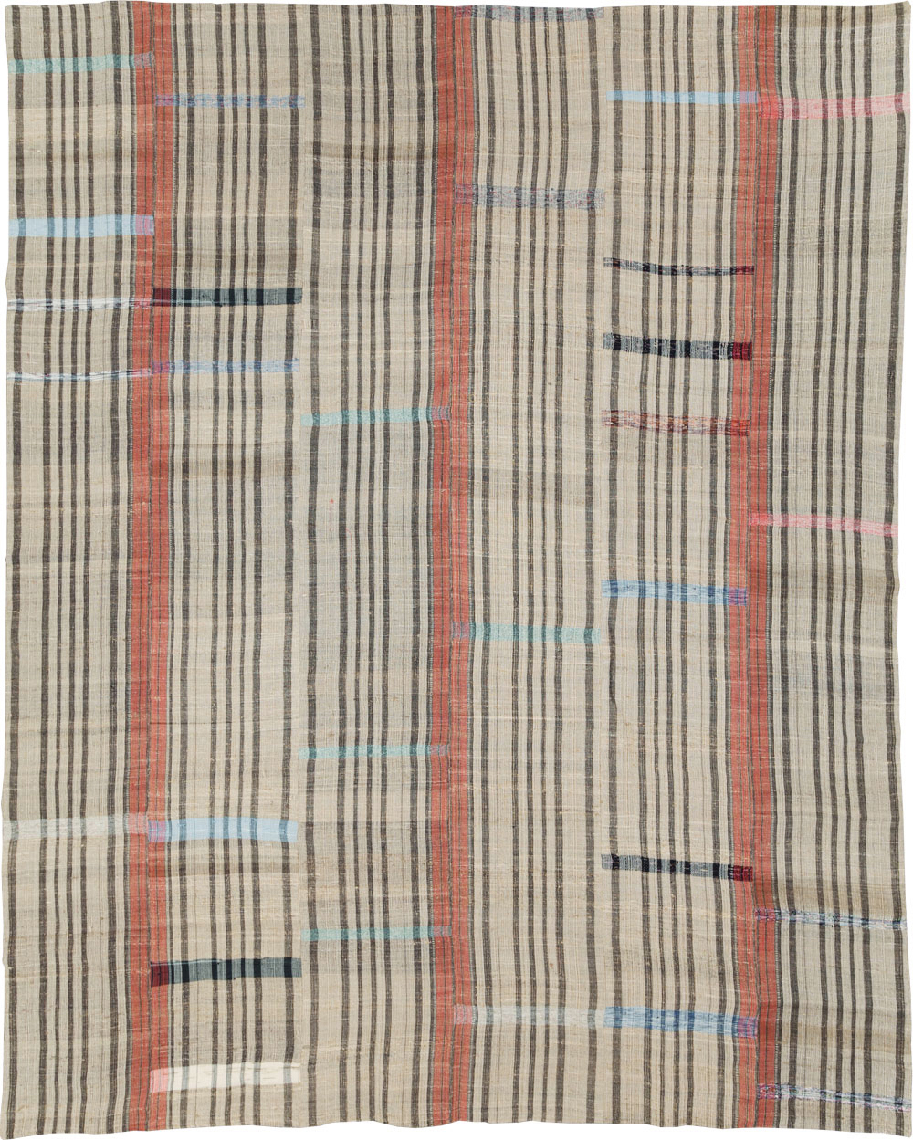 Vintage Turkish Flatweave, No.31282 - Gss