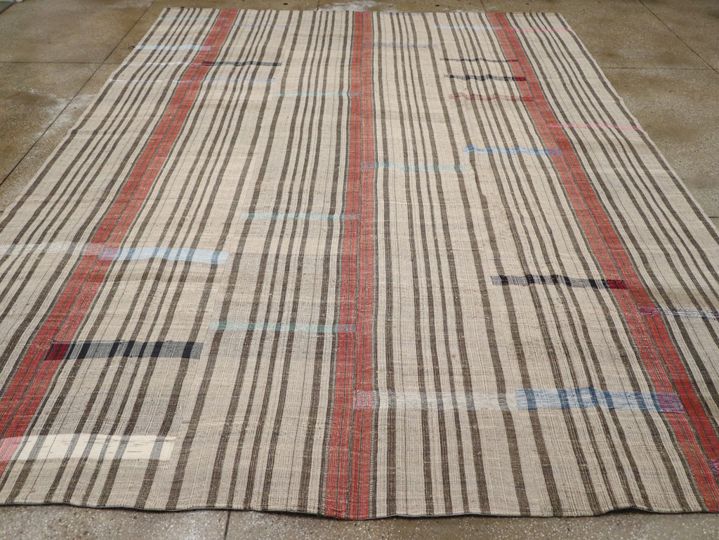 Vintage Turkish Flatweave Kilim , No.31282 - Gss