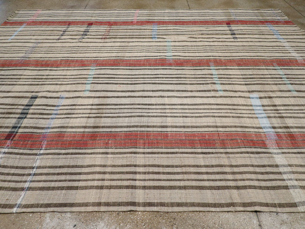Vintage Turkish Flatweave Kilim , No.31282 - Gss