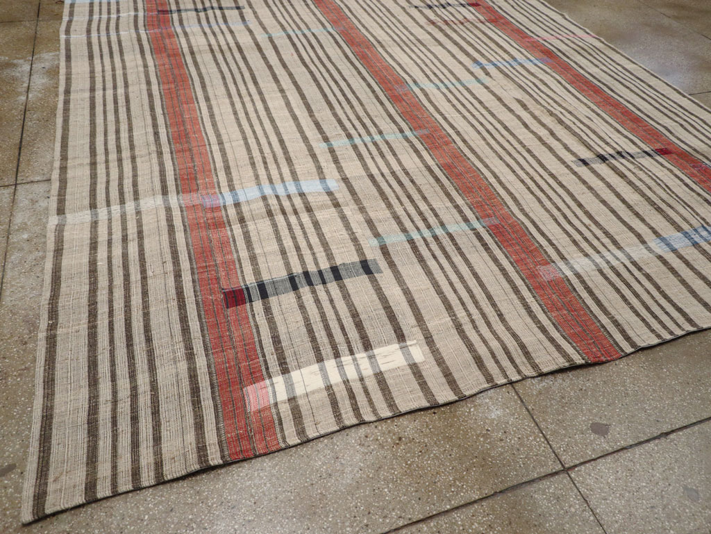 Vintage Turkish Flatweave Kilim , No.31282 - Gss
