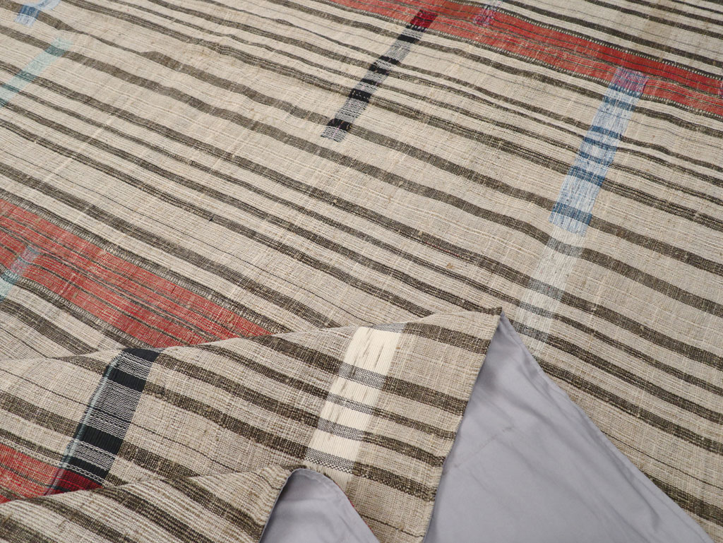 Vintage Turkish Flatweave Kilim , No.31282 - Gss