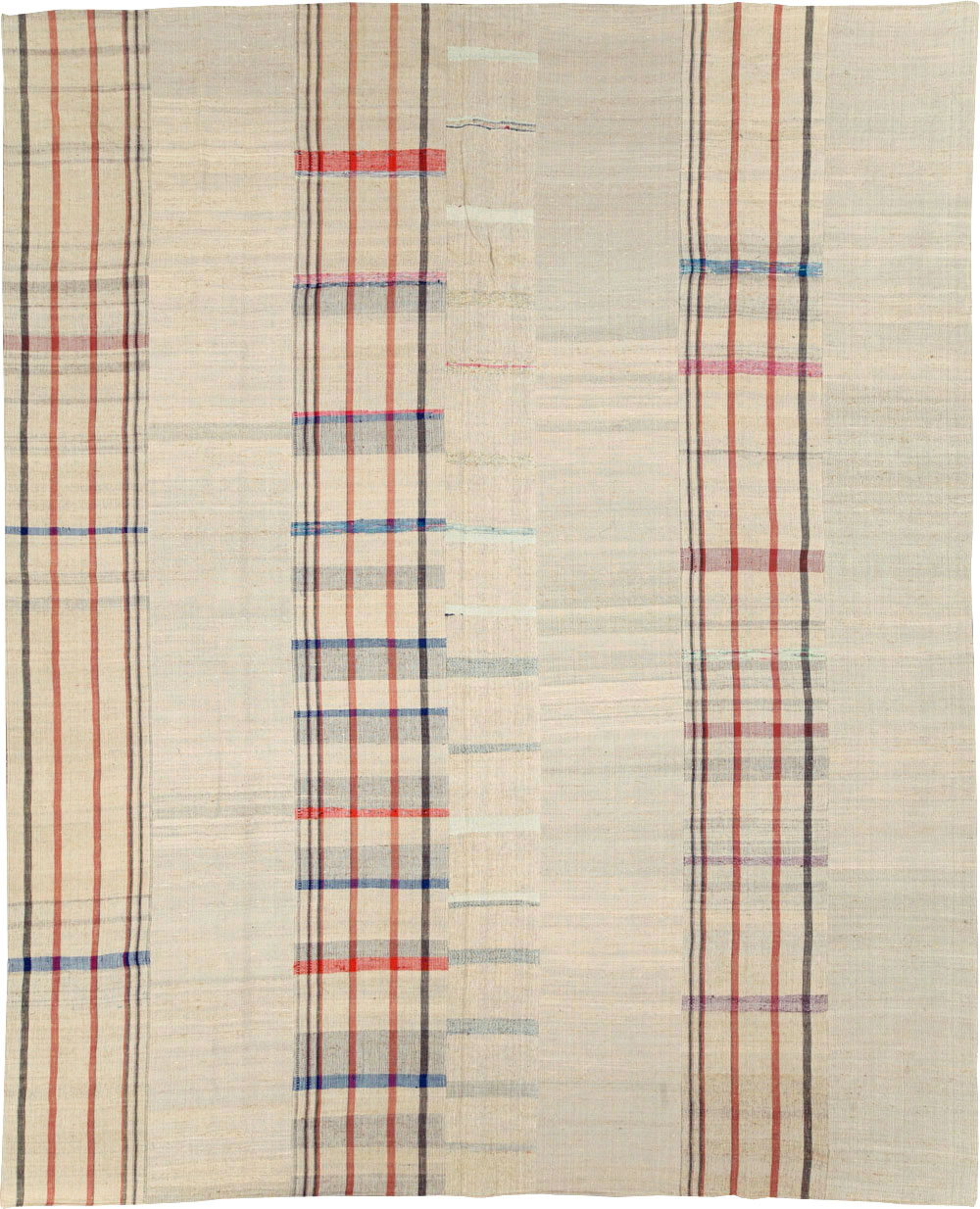 Vintage Turkish Flatweave Kilim, No.31283 - Gss