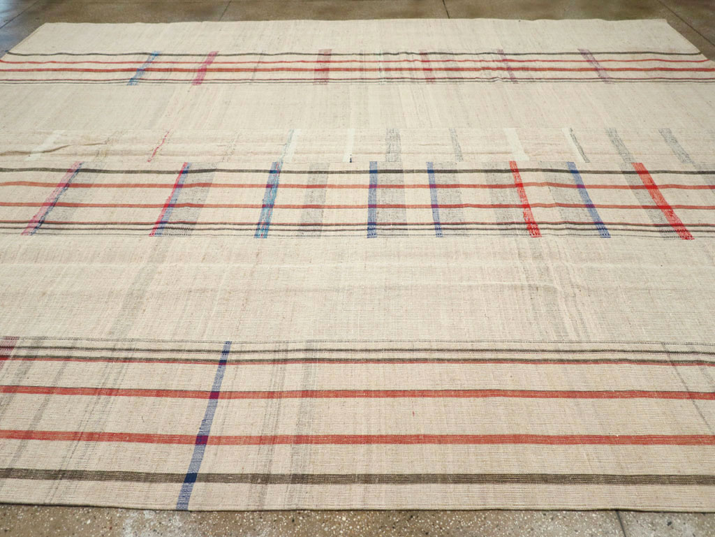 Vintage Turkish Flatweave Kilim, No.31283 - Gss
