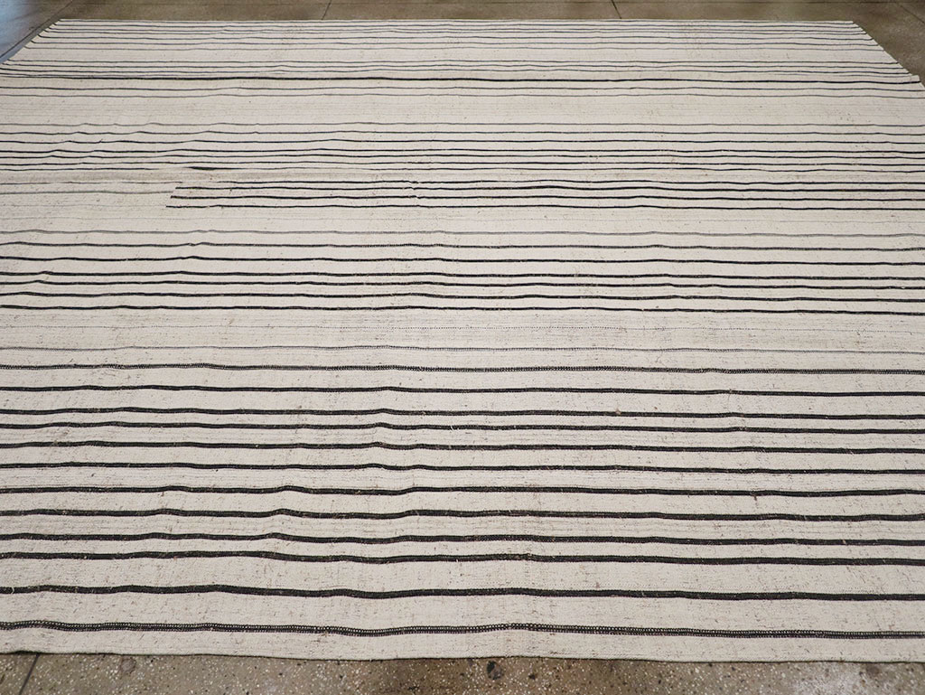 Vintage Turkish Flatweave Kilim , No.31296 - Gss