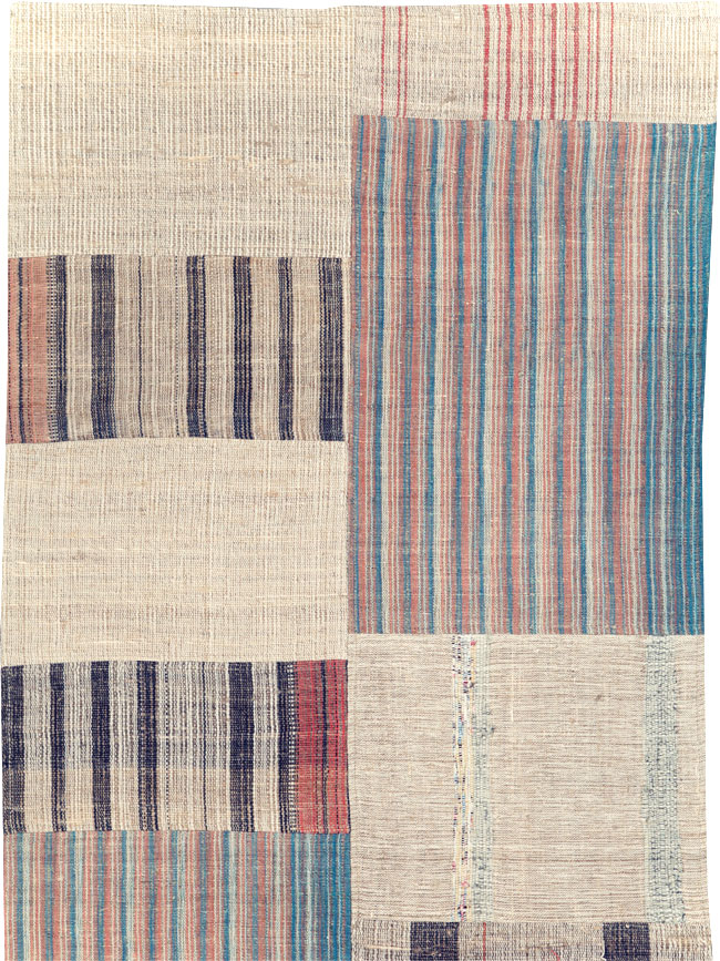 Vintage Turkish Flatweave Runner, No.31310 - Gss