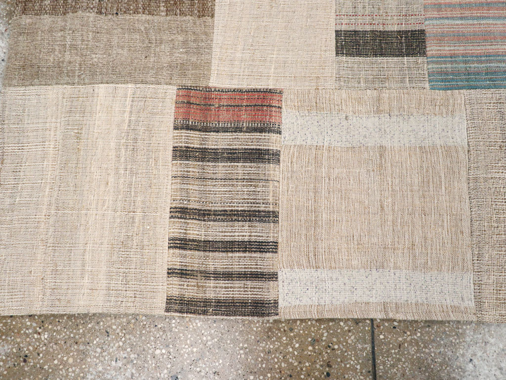Vintage Turkish Flatweave Runner, No.31310 - Gss