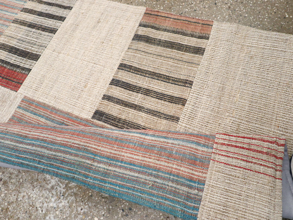 Vintage Turkish Flatweave Runner, No.31310 - Gss
