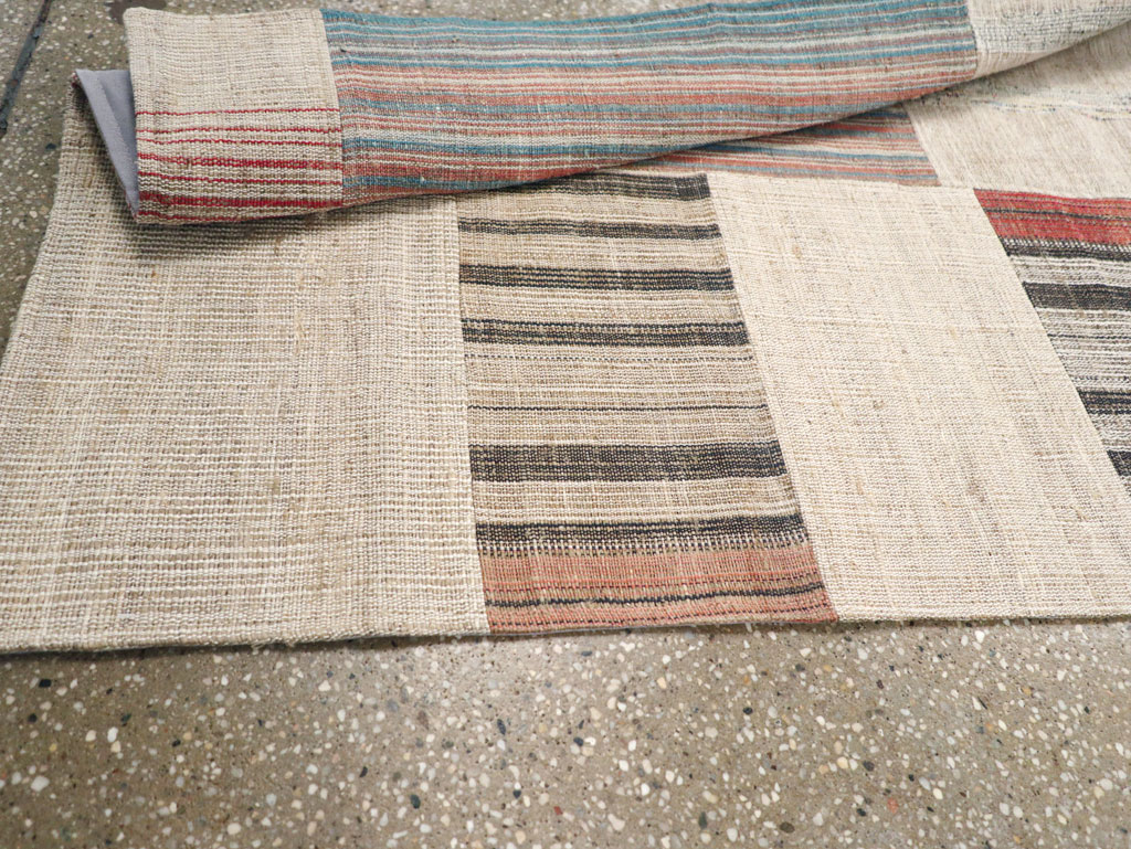 Vintage Turkish Flatweave Runner, No.31310 - Gss