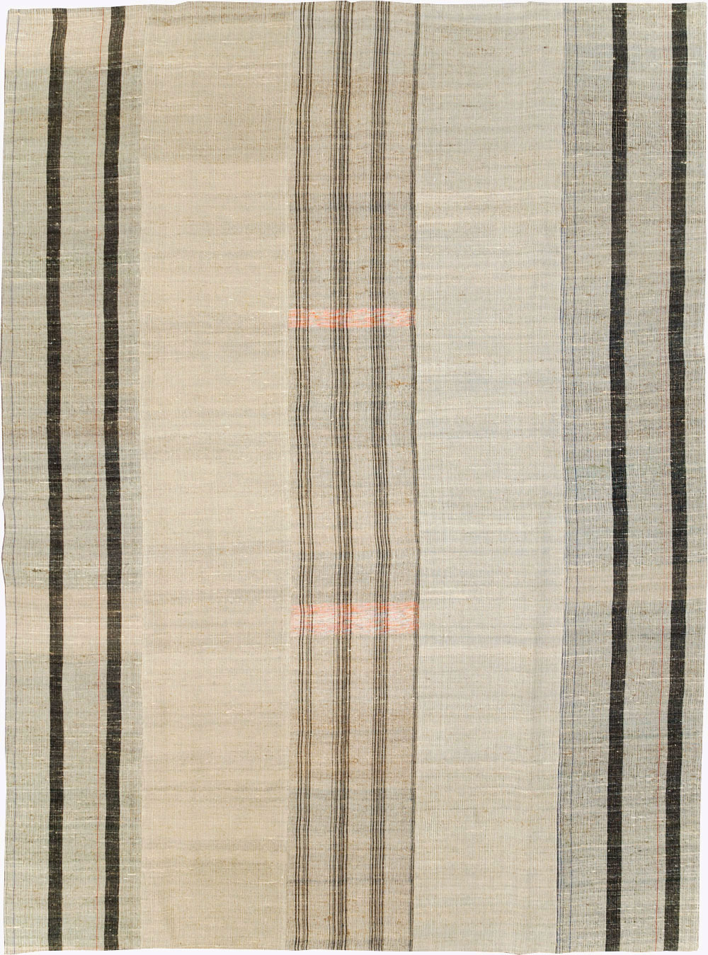 Vintage Turkish Flatweave Kilim Room Size Carpet, No.31313 - Gss