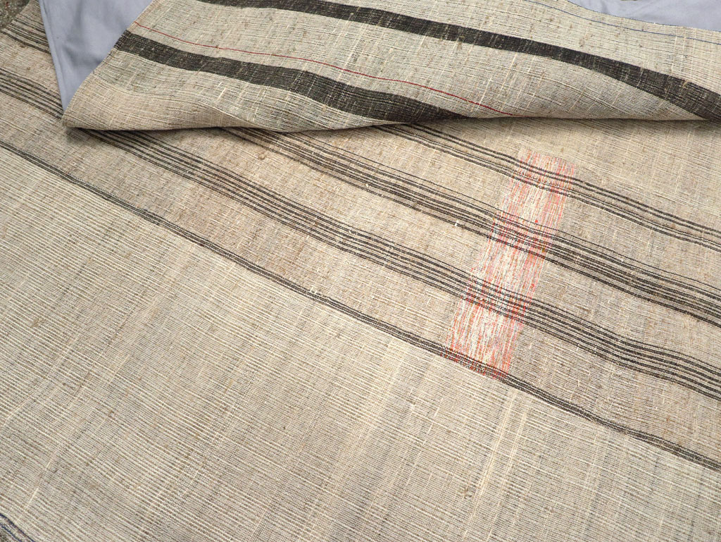 Vintage Turkish Flatweave Kilim Room Size Carpet, No.31313 - Gss