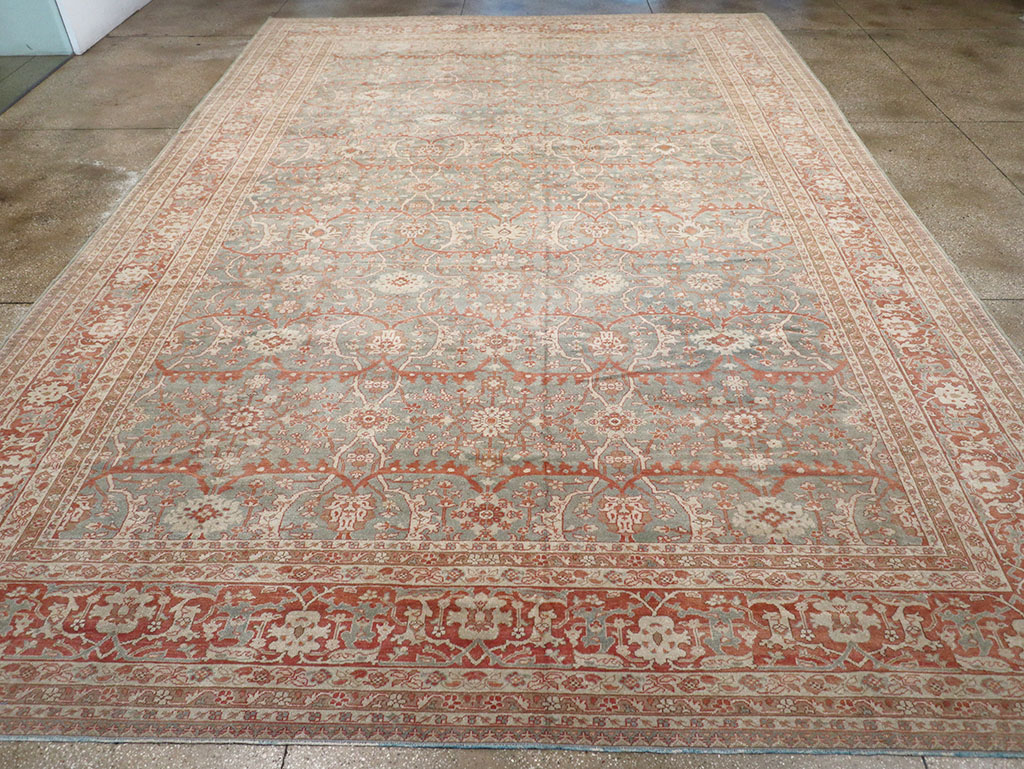 Vintage Turkish Sivas Large Room Size Carpet, No.31317 - Gss