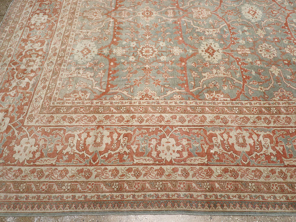 Vintage Turkish Sivas Large Room Size Carpet, No.31317 - Gss