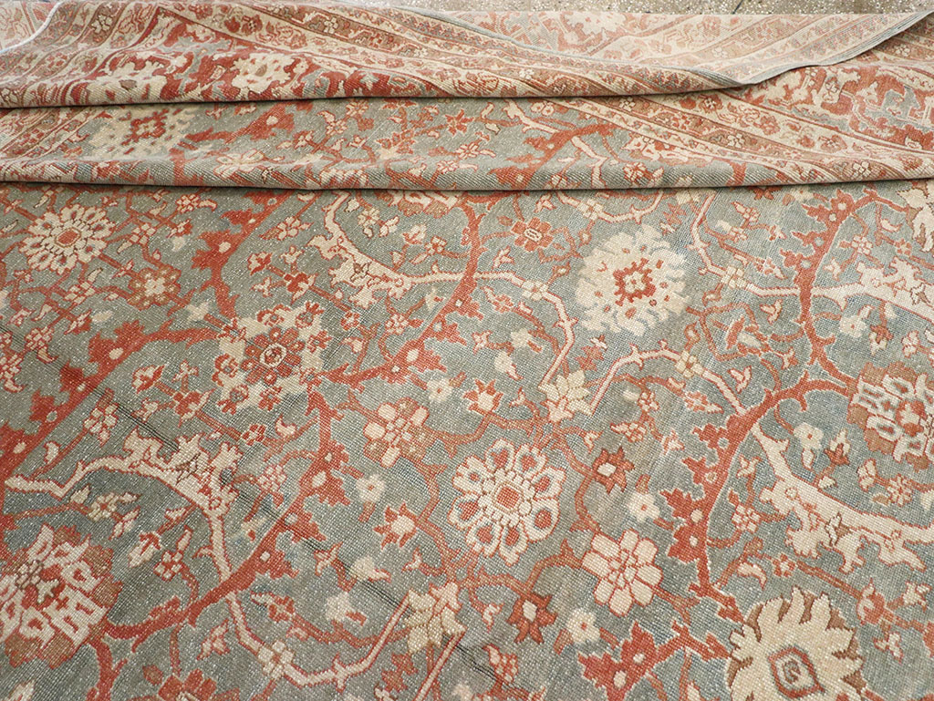 Vintage Turkish Sivas Large Room Size Carpet, No.31317 - Gss