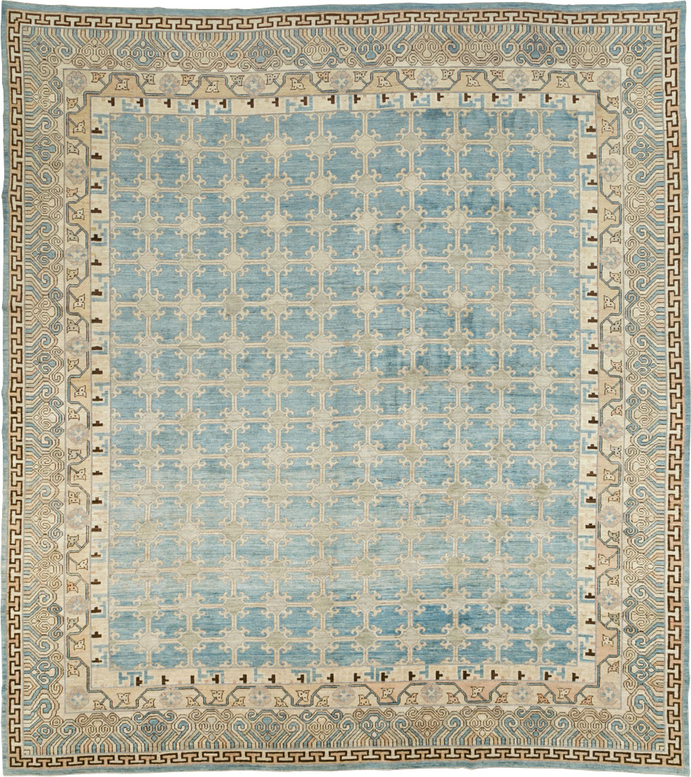 Modern East Turkestan Khotan Large Room Size Carpet, No.31342 - Gss