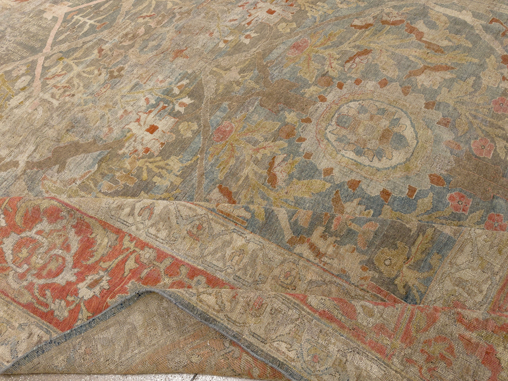 Antique Persian Bidjar Oversize Carpet, No.31358 - Gss