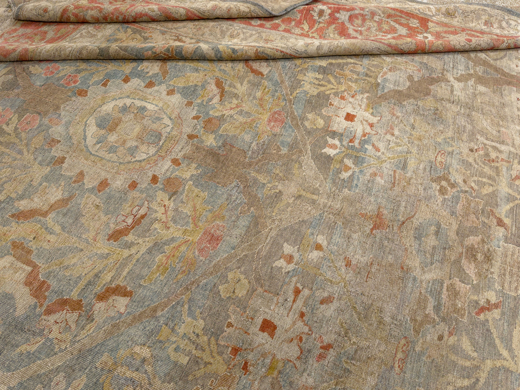 Antique Persian Bidjar Oversize Carpet, No.31358 - Gss