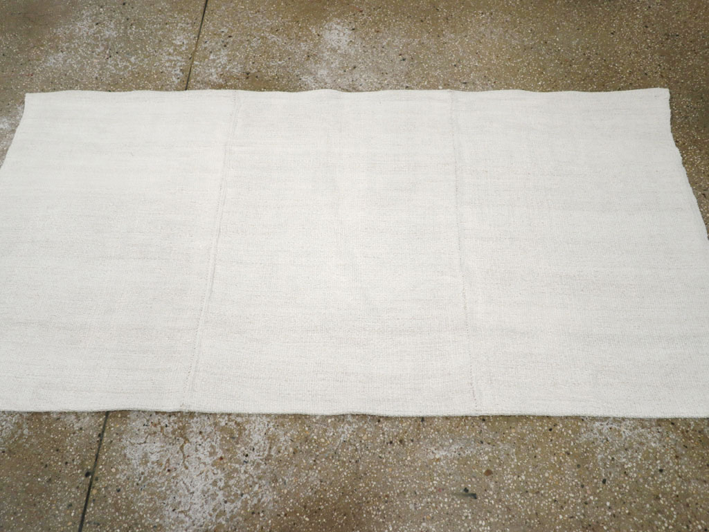 Vintage Turkish Flatweave Kilim Throw Rug, No.31362 - Gss