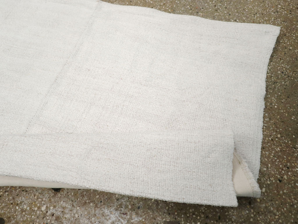 Vintage Turkish Flatweave Kilim Throw Rug, No.31362 - Gss