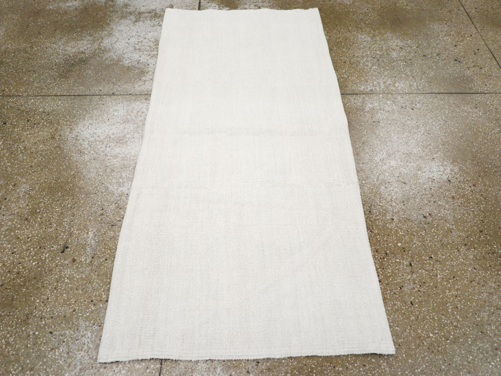 Vintage Turkish Flatweave Kilim Throw Rug, No.31363 - Gss