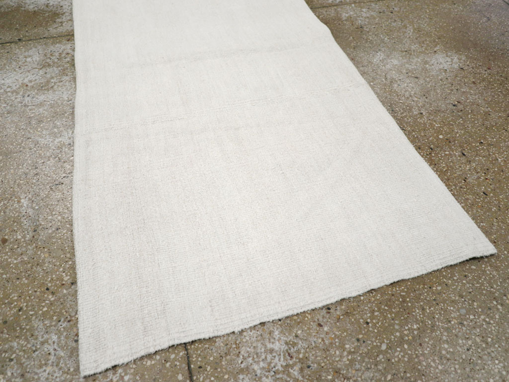 Vintage Turkish Flatweave Kilim Throw Rug, No.31363 - Gss