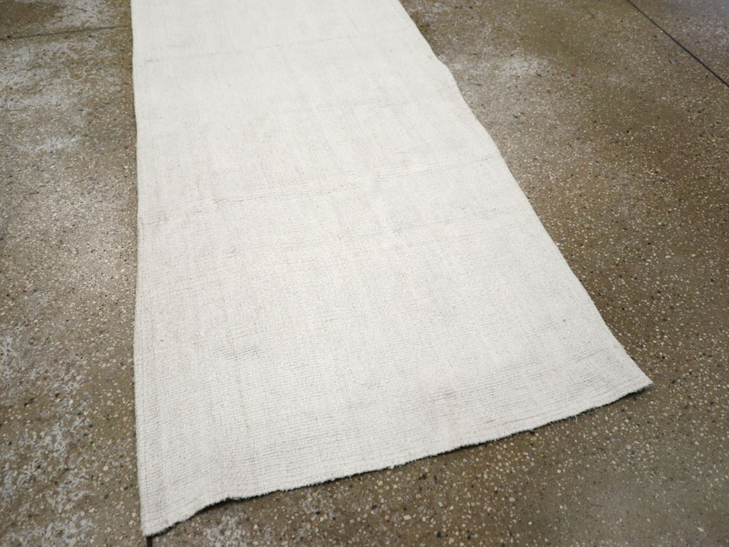 Vintage Turkish Flatweave Kilim Throw Rug, No.31364 - Gss