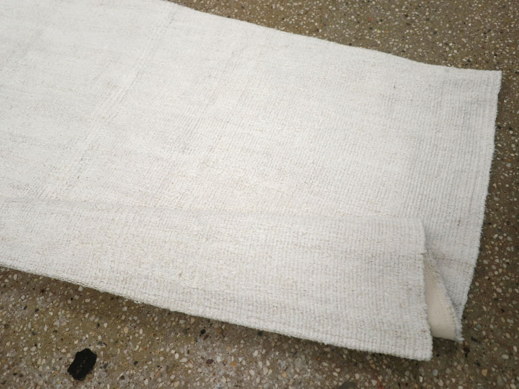 Vintage Turkish Flatweave Kilim Throw Rug, No.31364 - Gss