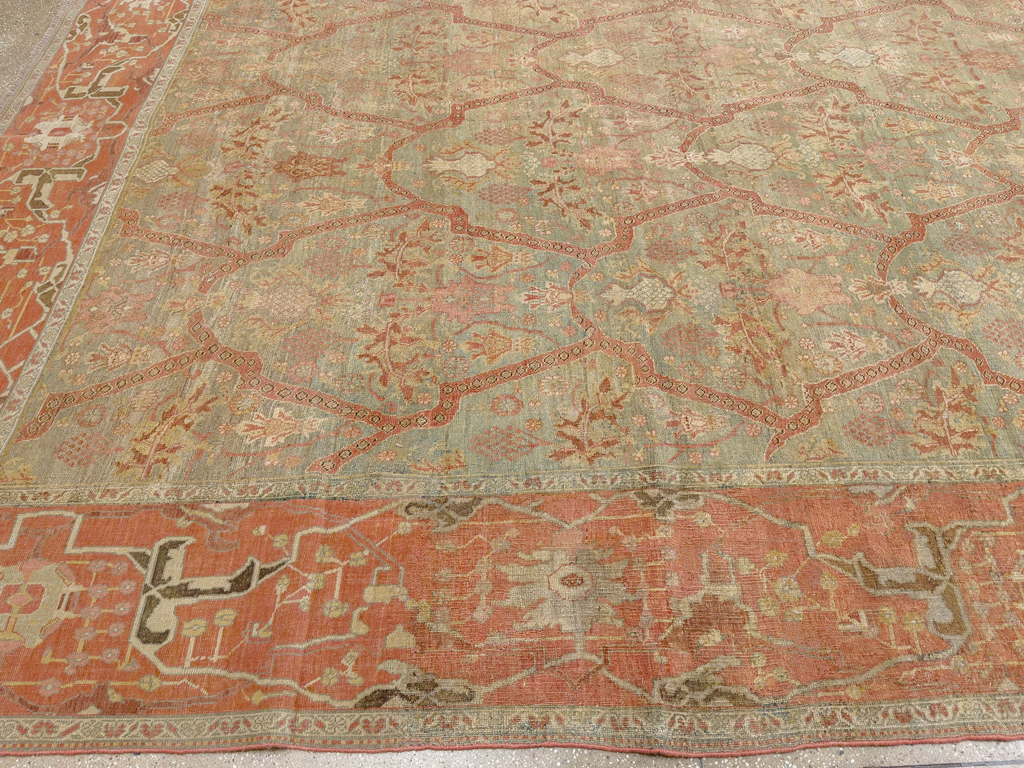 Antique Persian Bidjar Large Carpet, No.31368 - Gss