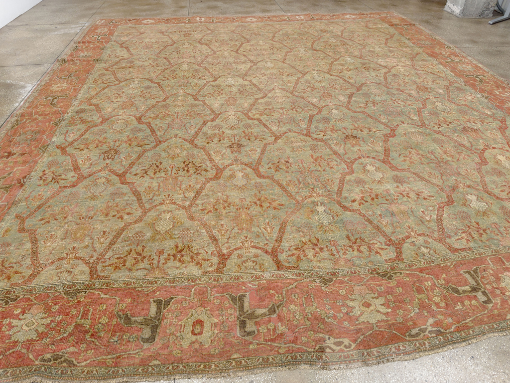 Antique Persian Bidjar Large Carpet, No.31368 - Gss