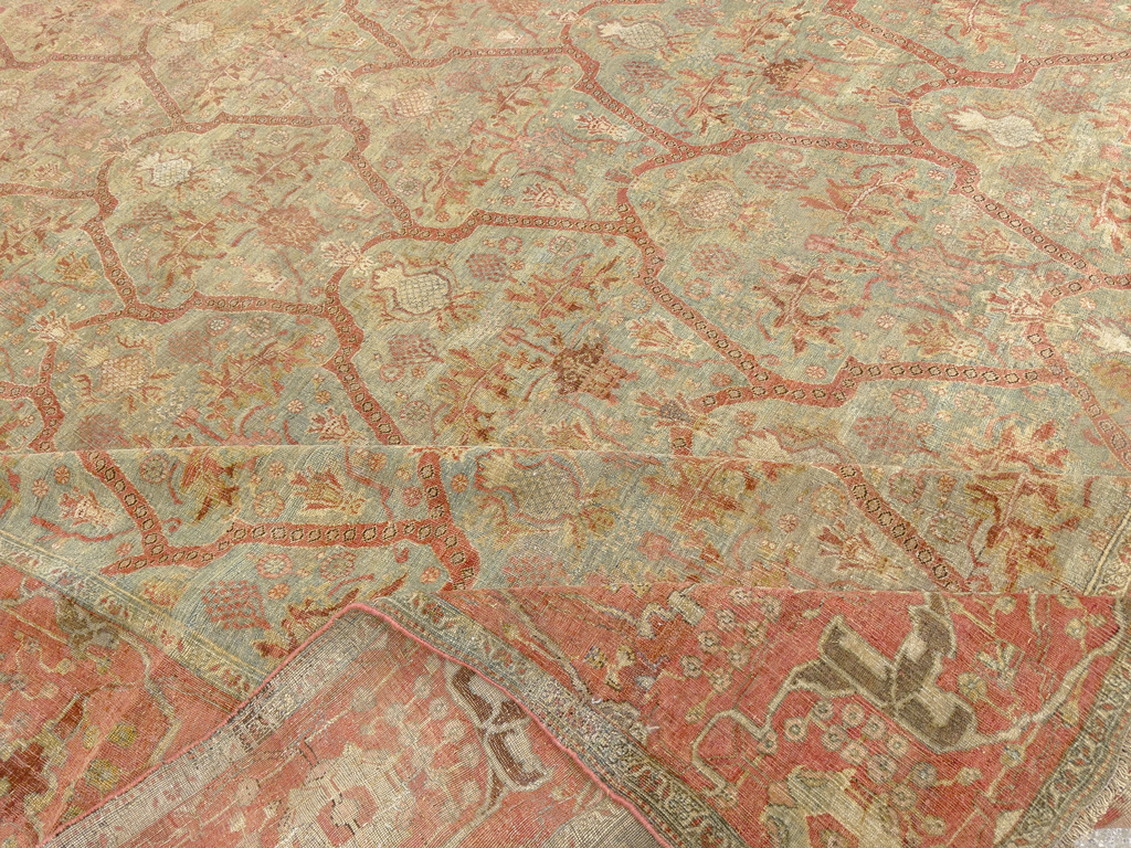 Antique Persian Bidjar Large Carpet, No.31368 - Gss