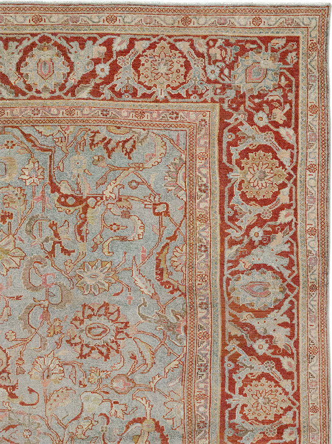 Antique Persian Malayer Room Size Carpet, No.31369 - Gss