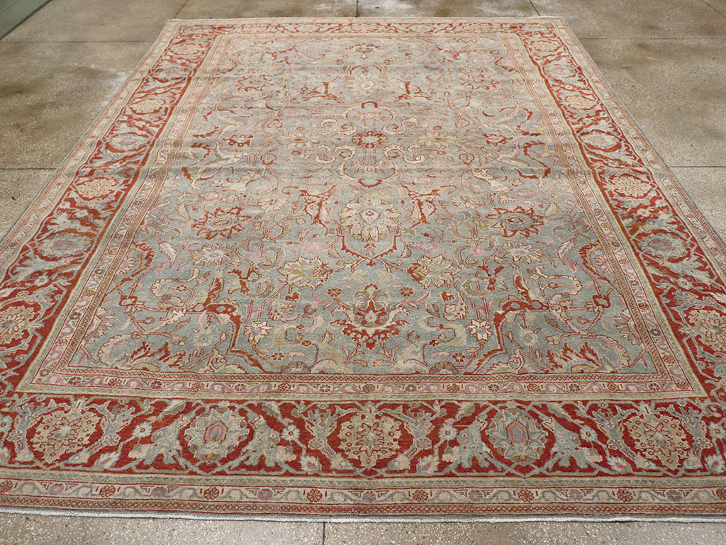 Antique Persian Malayer Room Size Carpet, No.31369 - Gss