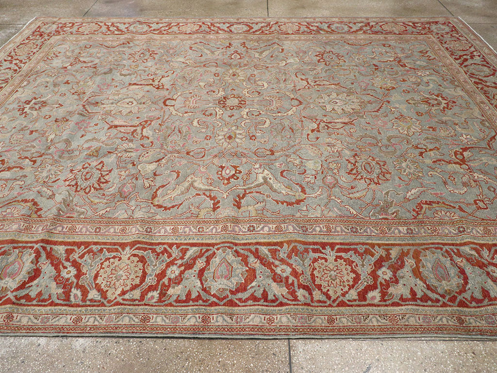Antique Persian Malayer Room Size Carpet, No.31369 - Gss